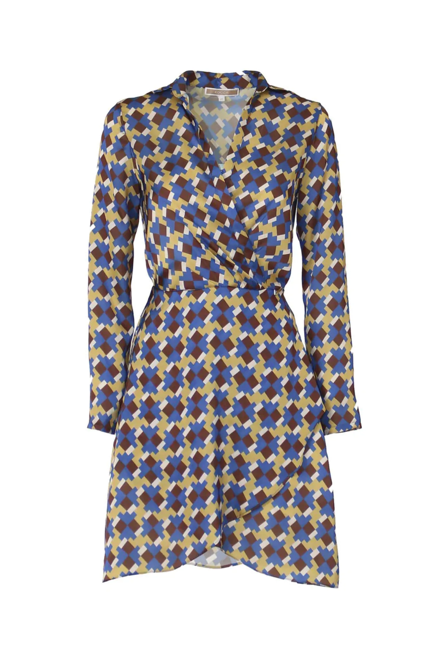 New Abito a Fantasia / Beige Donna Abiti