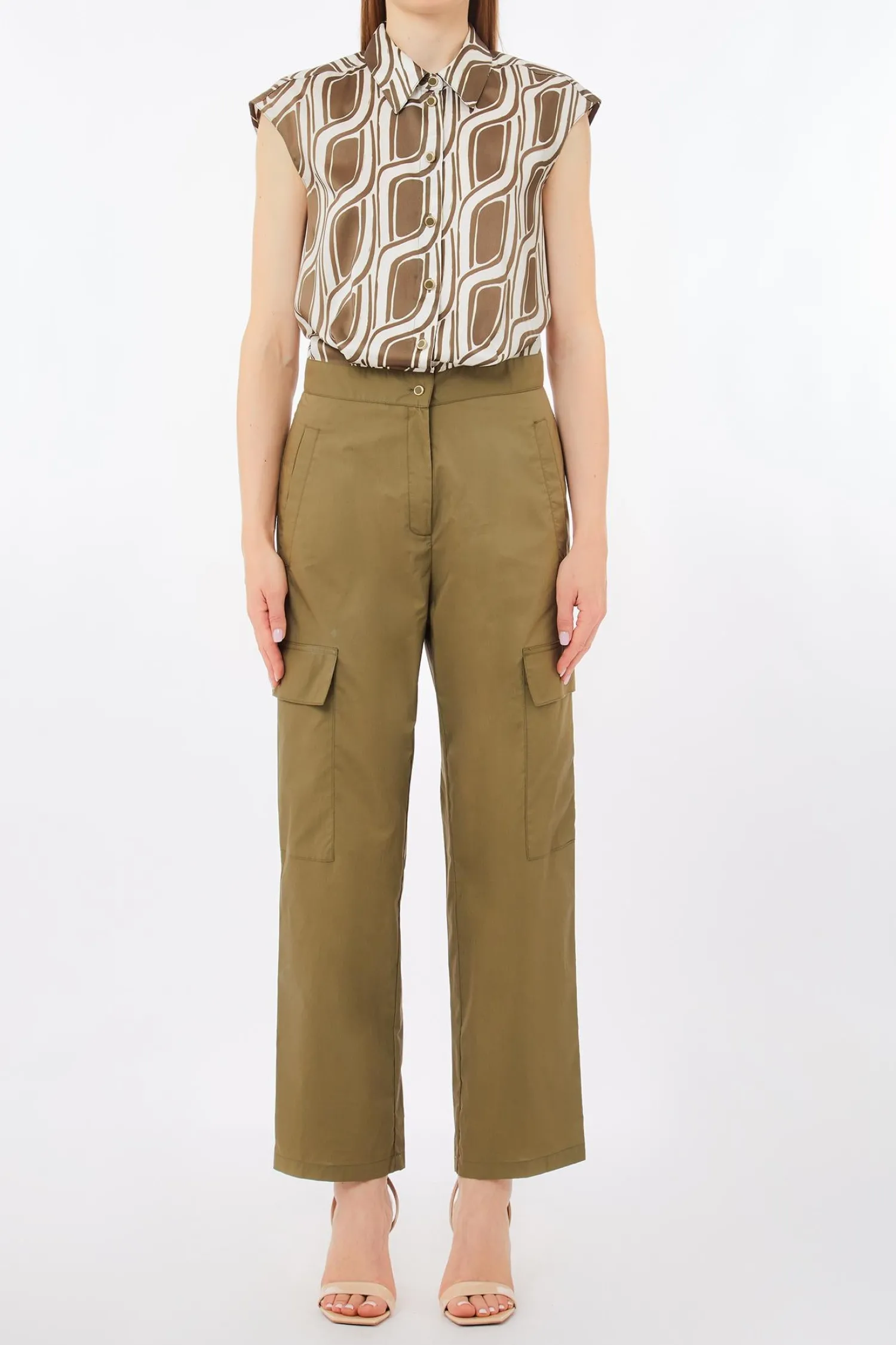 New Abito con Camicia Fantasia / Donna Abiti