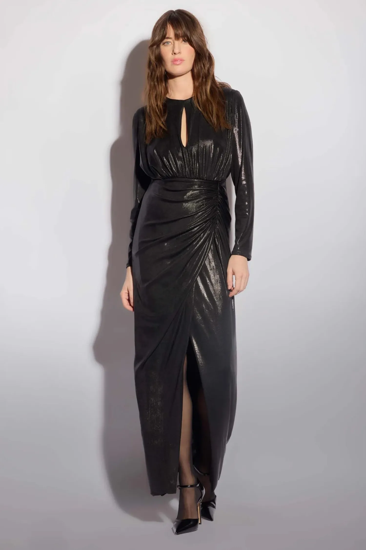Outlet Abito con Dettaglio e Arricciature / Donna Abiti