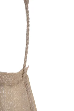 Abito con Scollo a V / Oro Donna Abiti