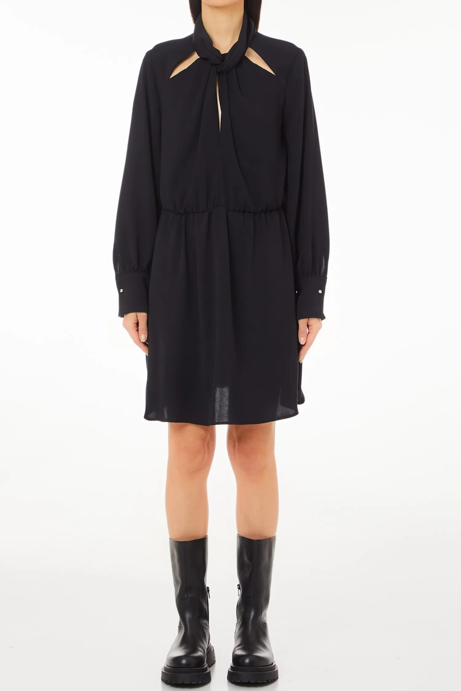 Sale Abito Corto con Dettaglio Cut-Out / Donna Abiti