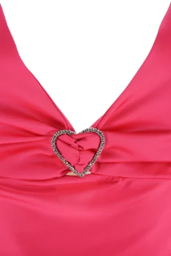 New Abito Heart Eda in Raso / Donna Abiti