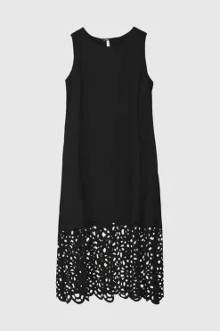 Abito Hole in Tessuto Stretch / Donna Abiti