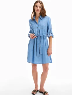 Abito in Denim Fluido / Donna Denim|Abiti
