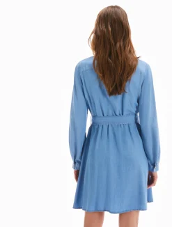 Abito in Denim Fluido / Donna Denim|Abiti