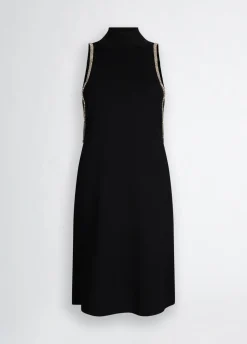 Best Abito in Maglia con Strass / Donna Abiti