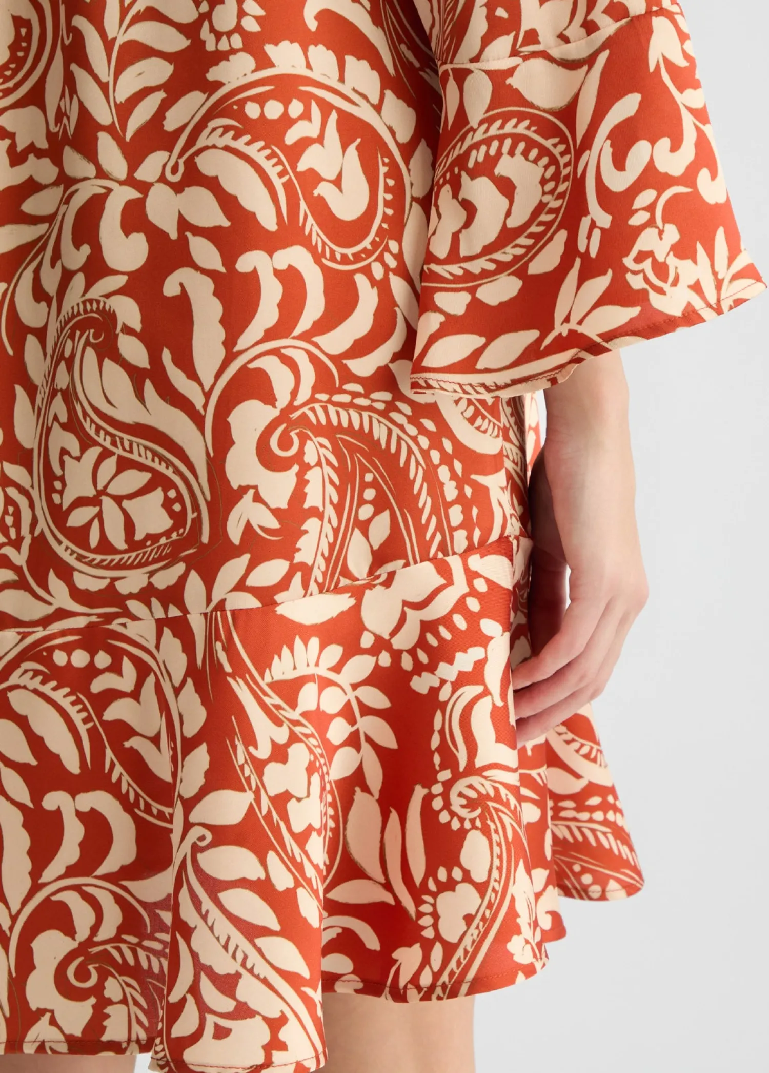 Sale Abito in Twill Stampato / Donna Abiti
