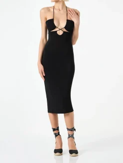 New Abito Longuette in Tessuto Elasticizzato / Donna Abiti