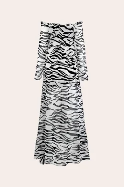 Online Abito Lungo Animalier / Donna Abiti