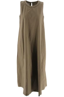 Discount Abito Lungo in Cotone / Donna Abiti
