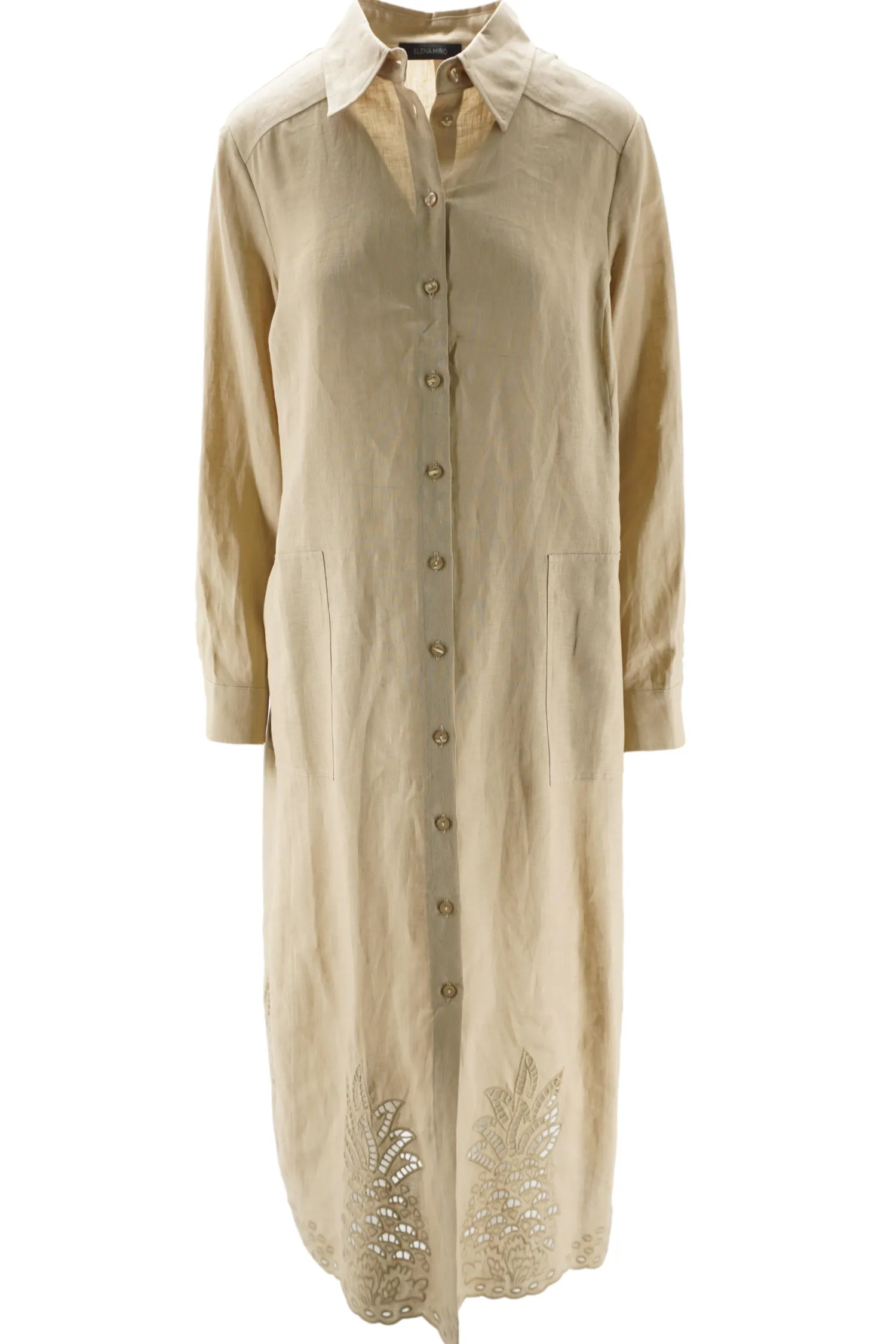 Clearance Abito Lungo in Lino / Donna Abiti