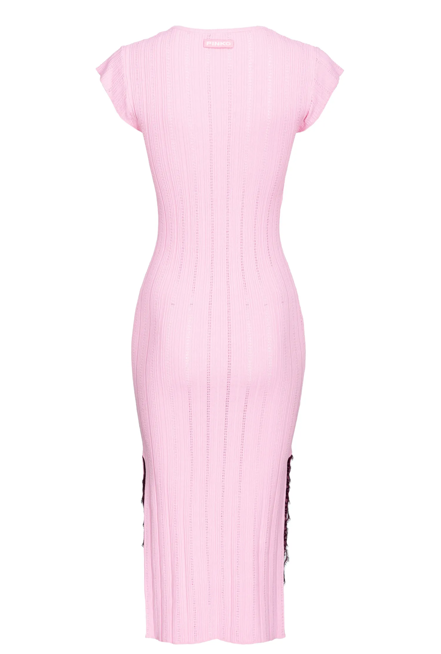Online Abito Midi a Maglia Traforata / Donna Abiti