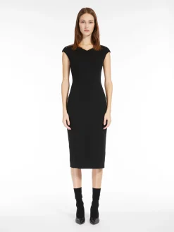 Hot Abito Slim Fit in Cady / Donna Abiti