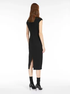 Hot Abito Slim Fit in Cady / Donna Abiti