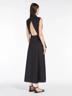 Discount Abito Smanicato in Popeline / Donna Abiti