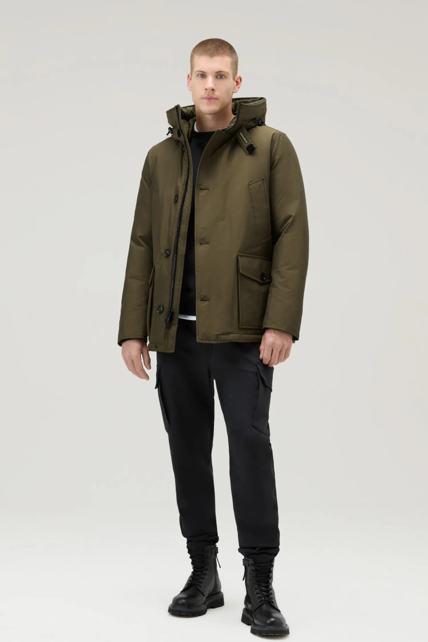 Sale Arctic Anorak Parka in Tessuto Ramar / Uomo Giubbotti