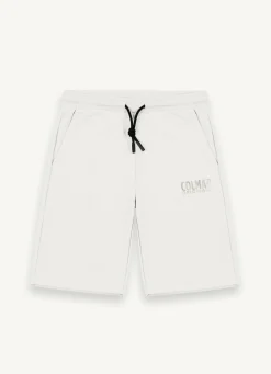 Sale Bermuda Colmar con Scritta / Bianco Uomo Pantaloncini