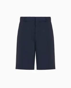 Outlet Bermuda con Retro Elastico / Uomo Pantaloncini