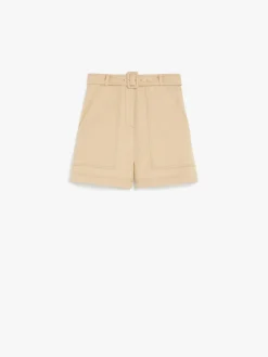 Outlet Bermuda in Cotone e Lino / Donna Shorts