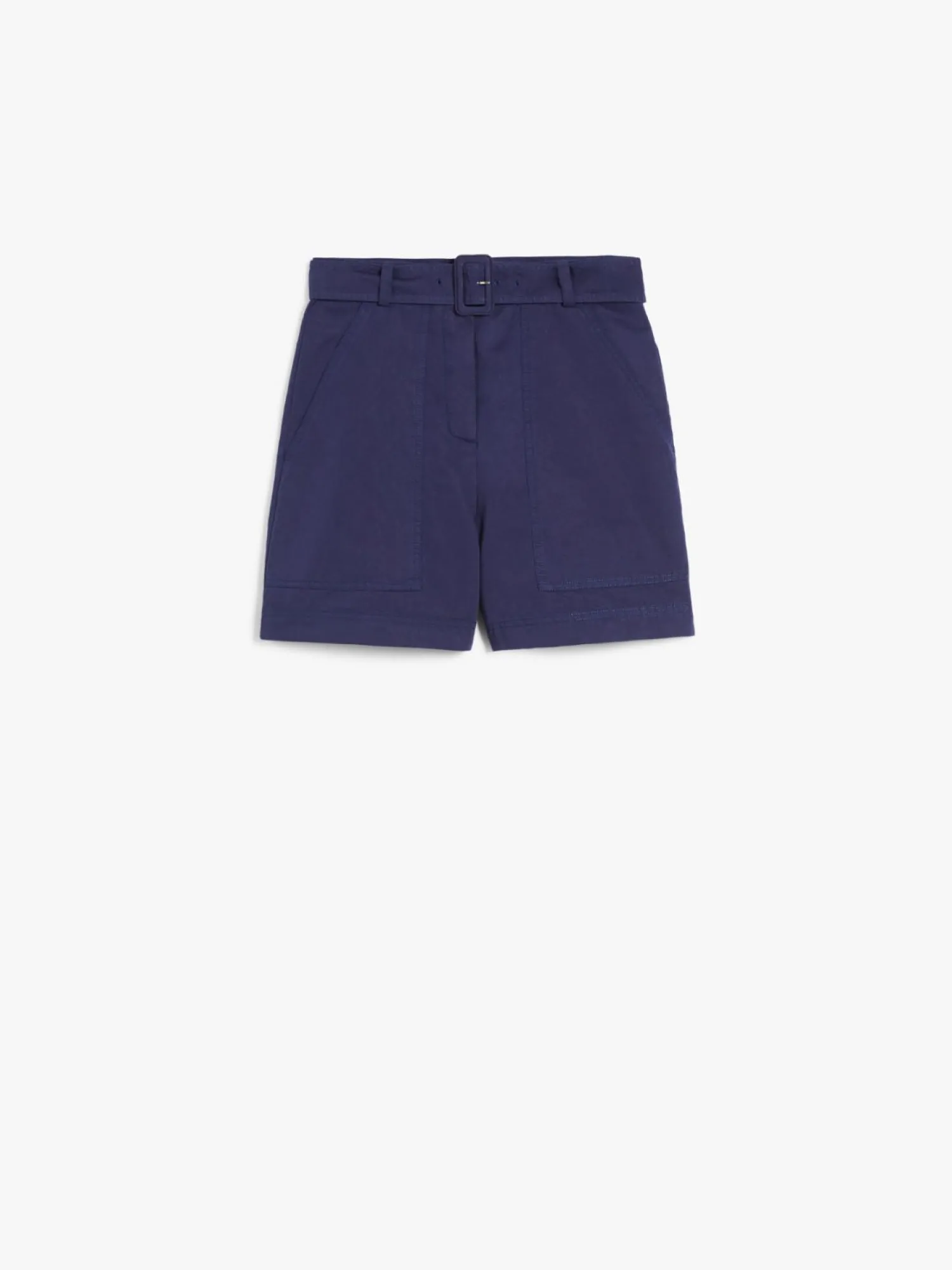 New Bermuda in Cotone e Lino / Donna Pantaloni