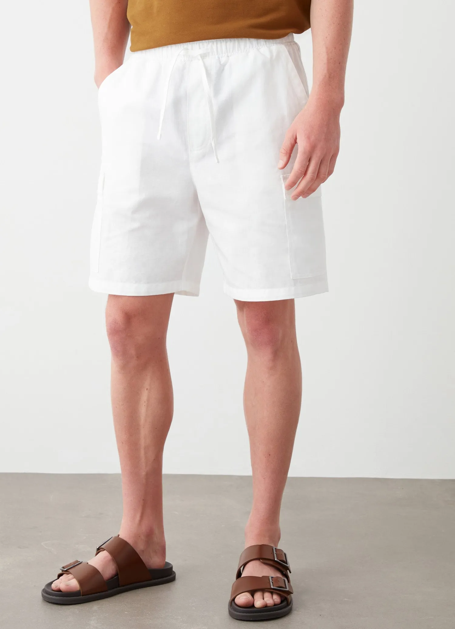 Discount Bermuda in Lino / Uomo Pantaloncini