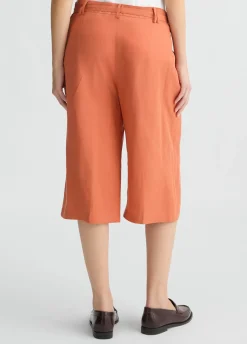 Bermuda in Misto Lino / Donna Pantaloni