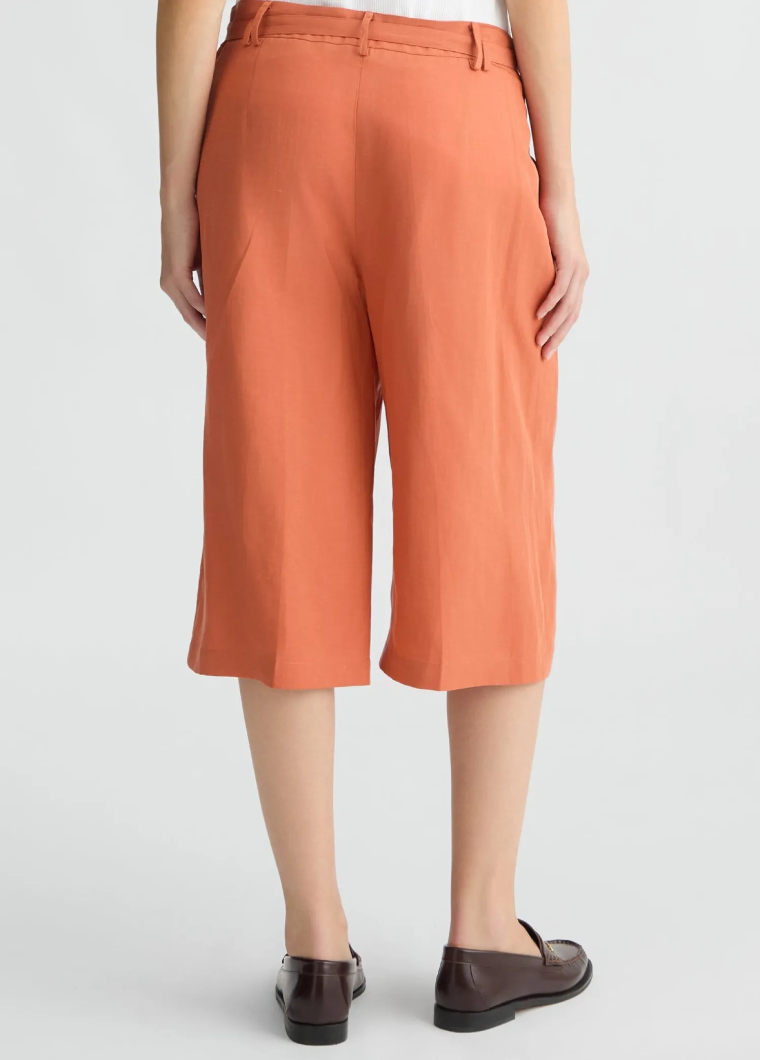 Bermuda in Misto Lino / Donna Pantaloni