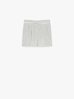 Clearance Bermuda in Ottoman a Righe / Donna Shorts