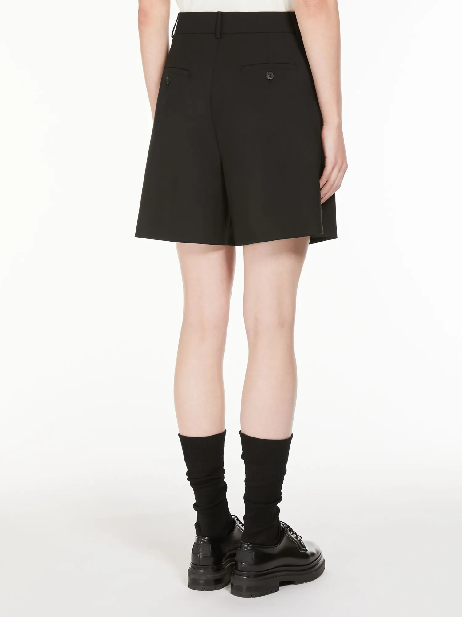 Outlet Bermuda in Tela di Lana / Donna Shorts