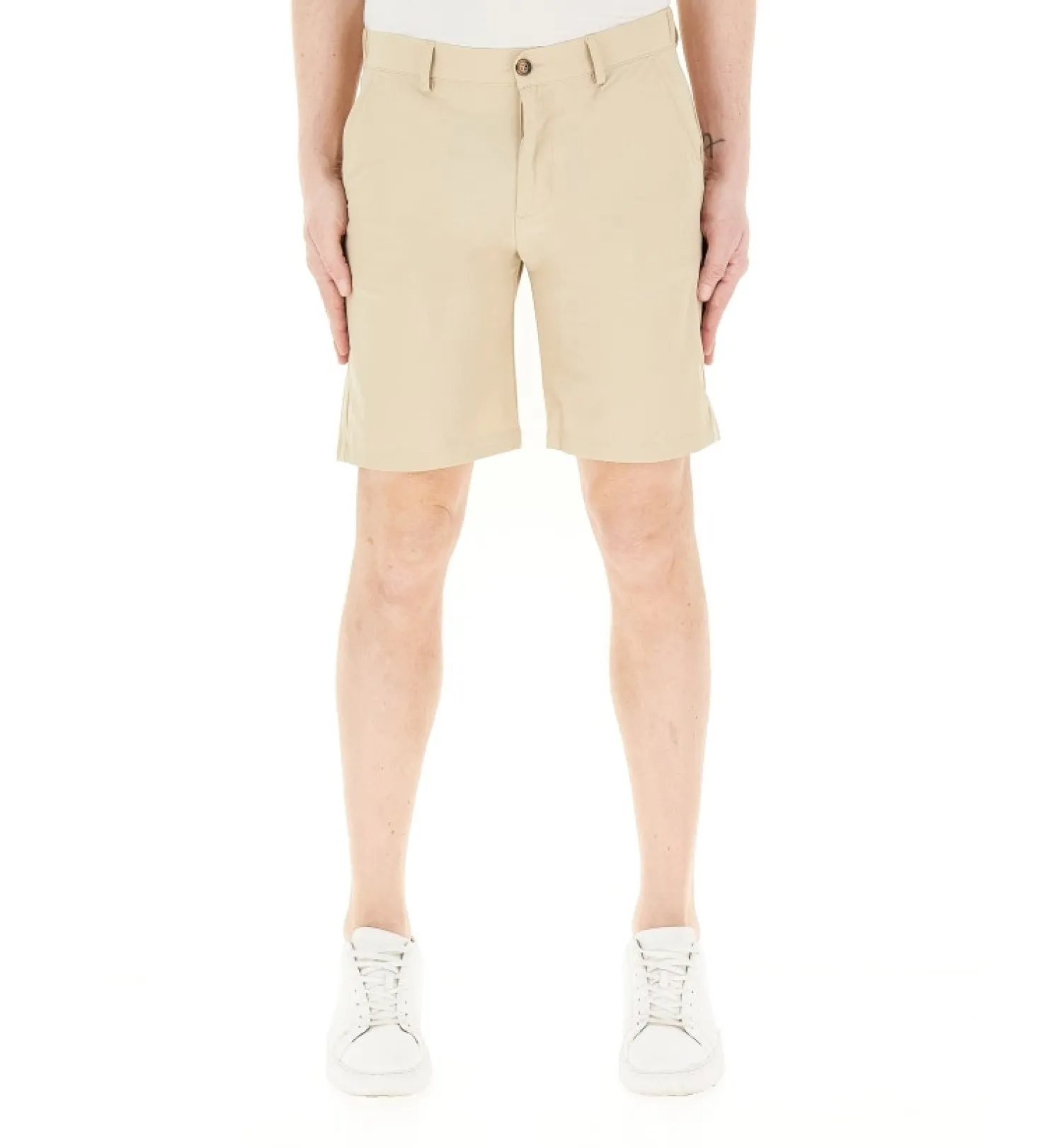 Clearance Bermuda in Tessuto Tecnico / Uomo Pantaloncini
