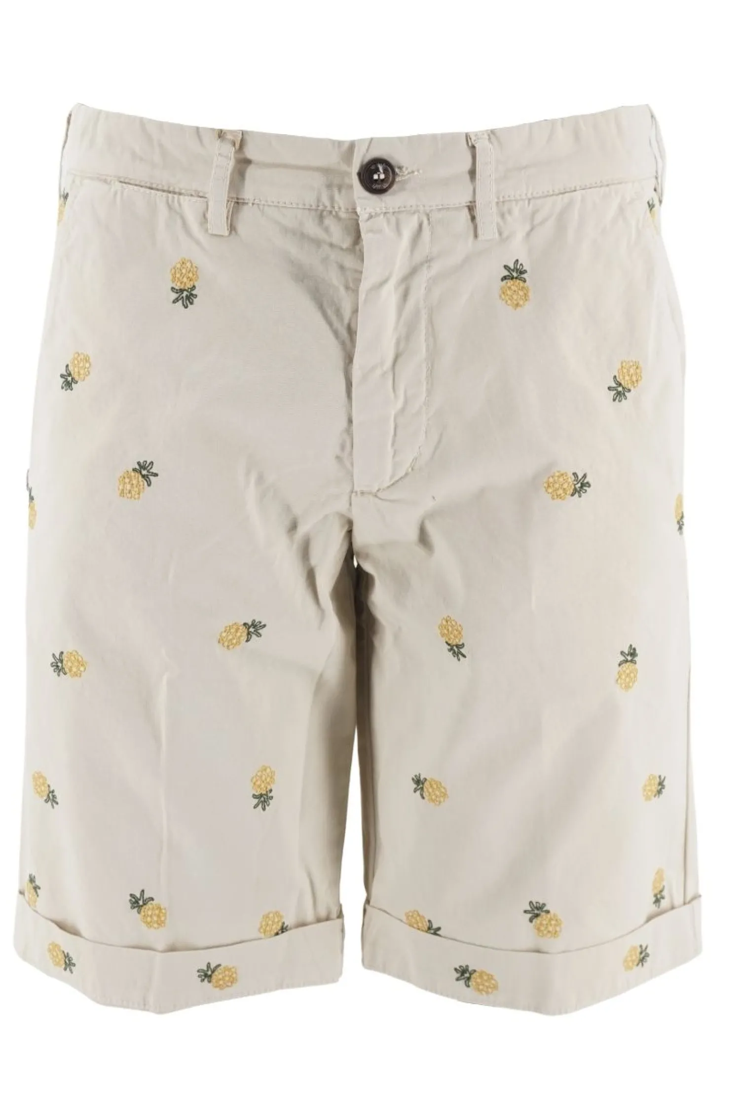 Bermuda 40Weft con Ricami / Uomo Pantaloncini