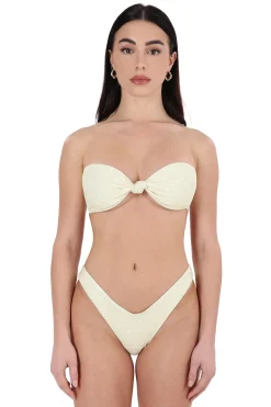 Outlet Bikini Fascia e Brasiliana / Giallo Donna Costumi Da Bagno