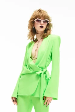 New Blazer con Nodo / Donna Giacche