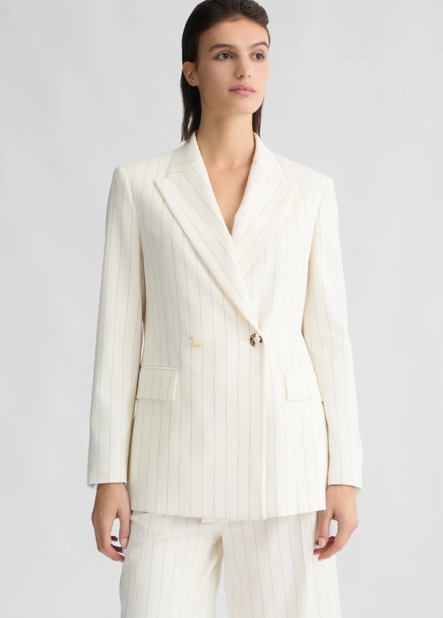 New Blazer con Fantasia a Righe / Donna Giacche