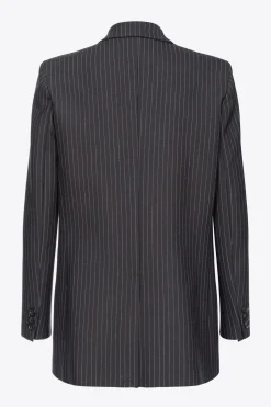 Clearance Blazer Doppiopetto Gessato / Donna Giacche