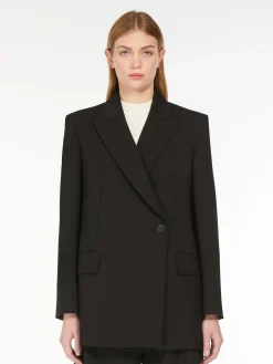 Sale Blazer Doppiopetto in Tela di Lana / Donna Giacche