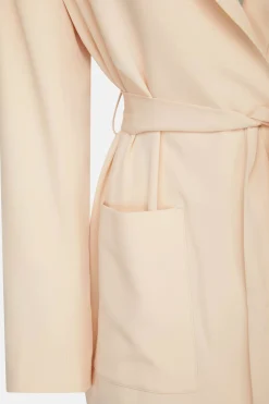 Clearance Blazer Fluido con Allacciatura e Cintura / Donna Giacche