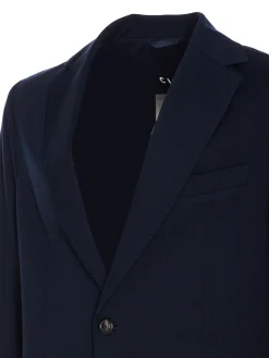 Clearance Blazer Monopetto in Cotone / Uomo Giacche