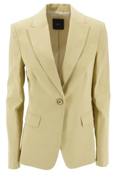 Hot Blazer Monopetto in Tela di Lino / Donna Giacche