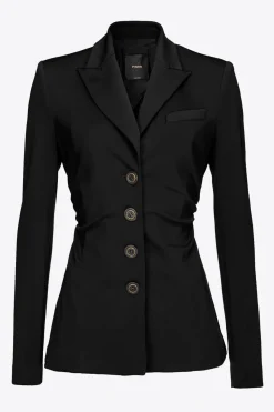 Clearance Blazer Slim in Tessuto Tecnico / Donna Giacche