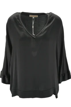 Sale Blusa Ampia con Scollo a V / Donna Top