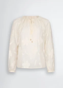 Outlet Blusa con Inserti Lurex / Donna Abiti