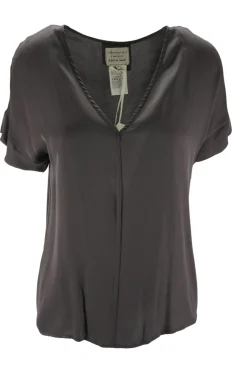 Online Blusa con Scollo a V / Donna Bluse