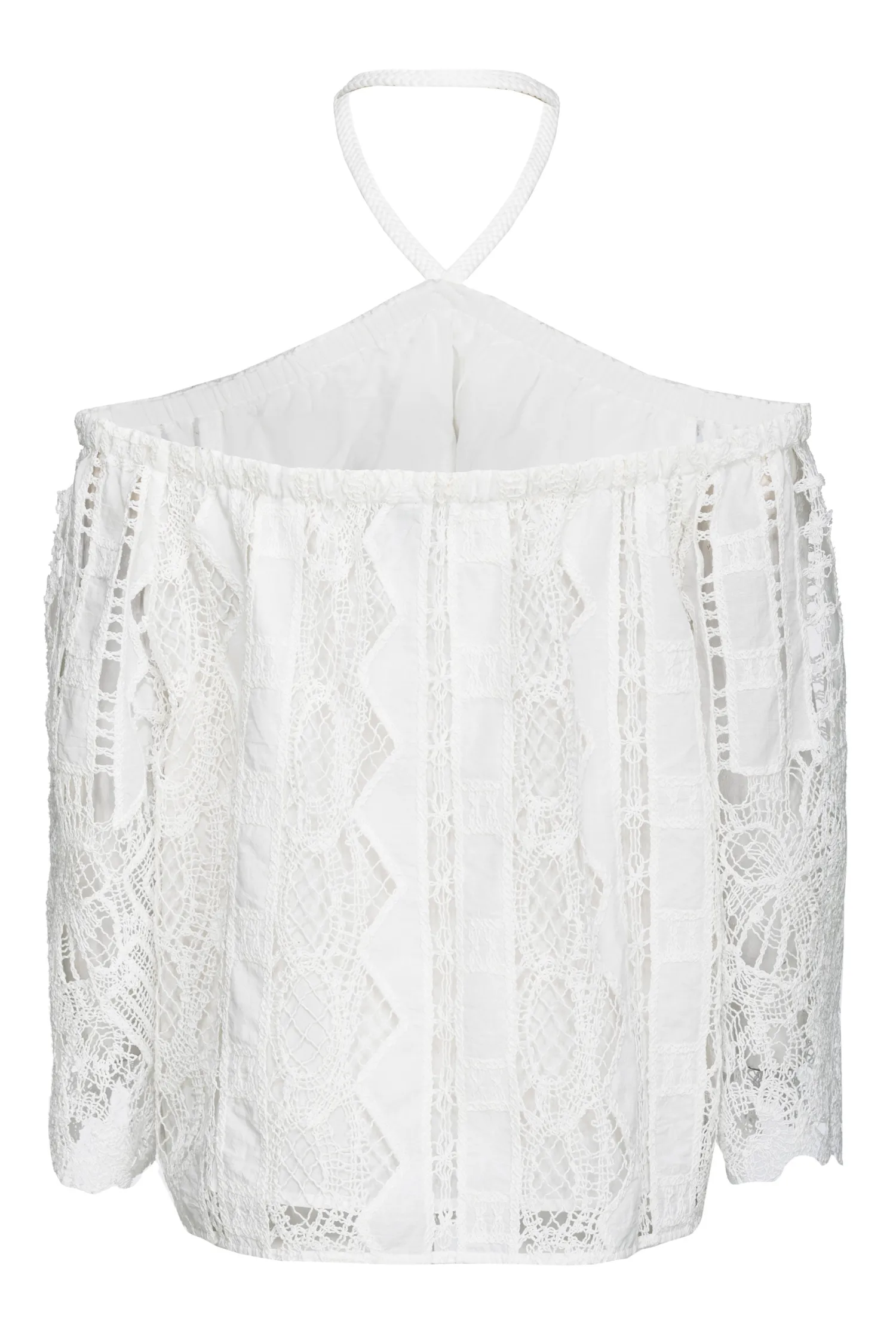 New Blusa con Scollo All'Americana / Donna Bluse