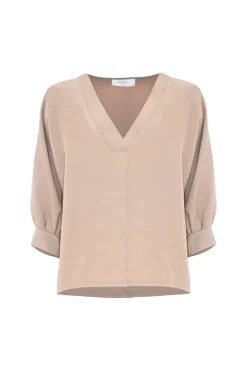 Online Blusa Elegante con Maniche a Sbuffo / Donna Bluse