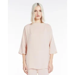 Discount Blusa Elegante in Cady / Donna Bluse