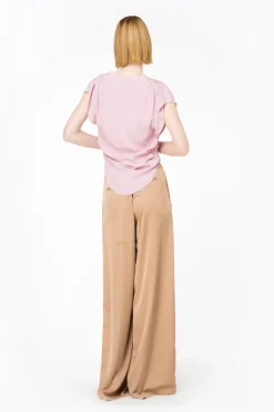 Clearance Blusa in Misto Seta / Donna Bluse