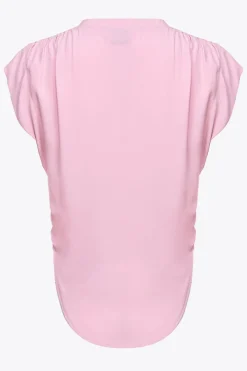Clearance Blusa in Misto Seta / Donna Bluse