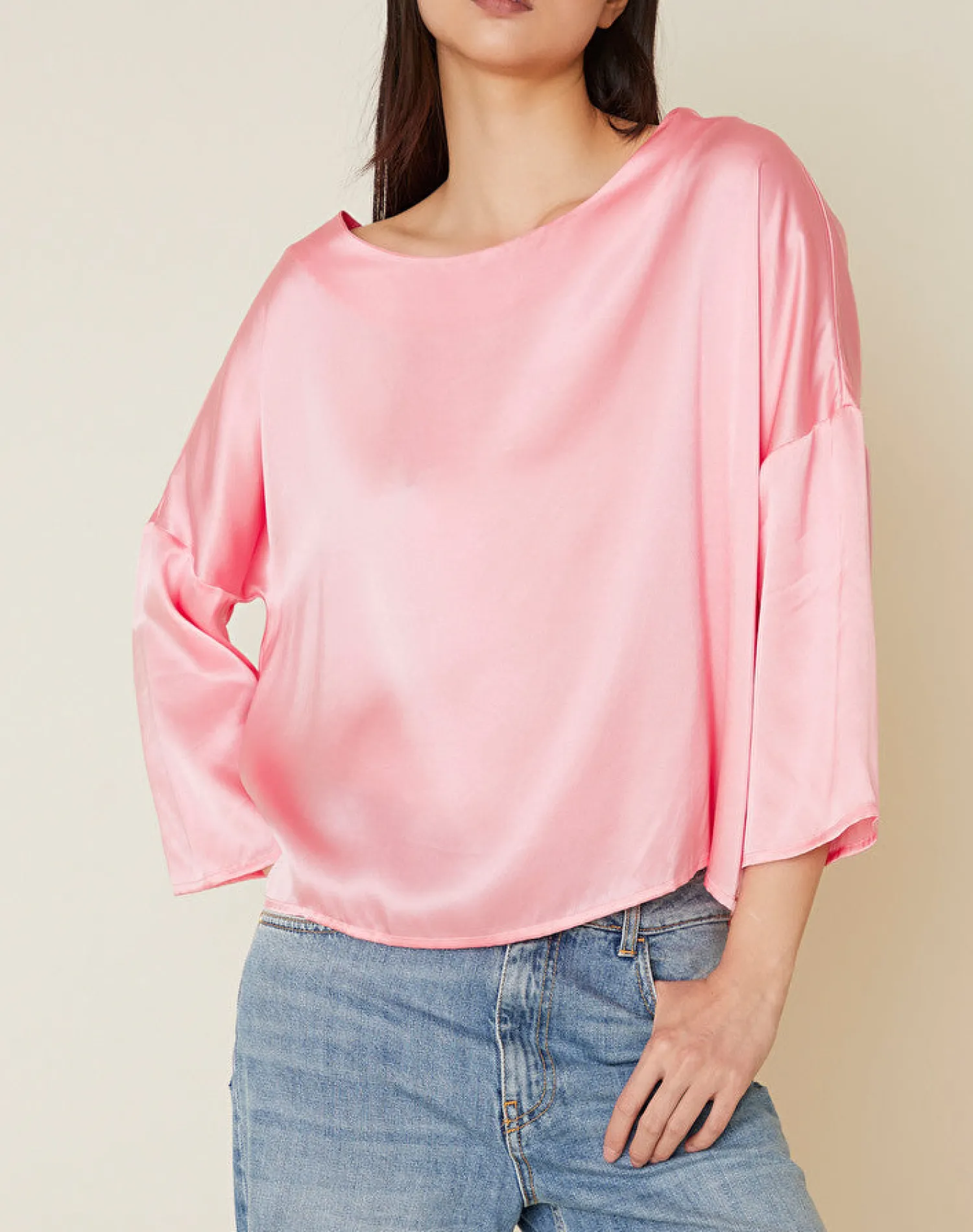 Best Blusa in Seta / Donna Bluse