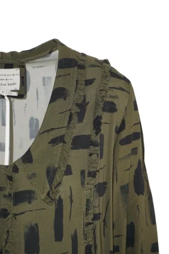 Sale Blusa in Viscosa con Stampa / Donna Bluse